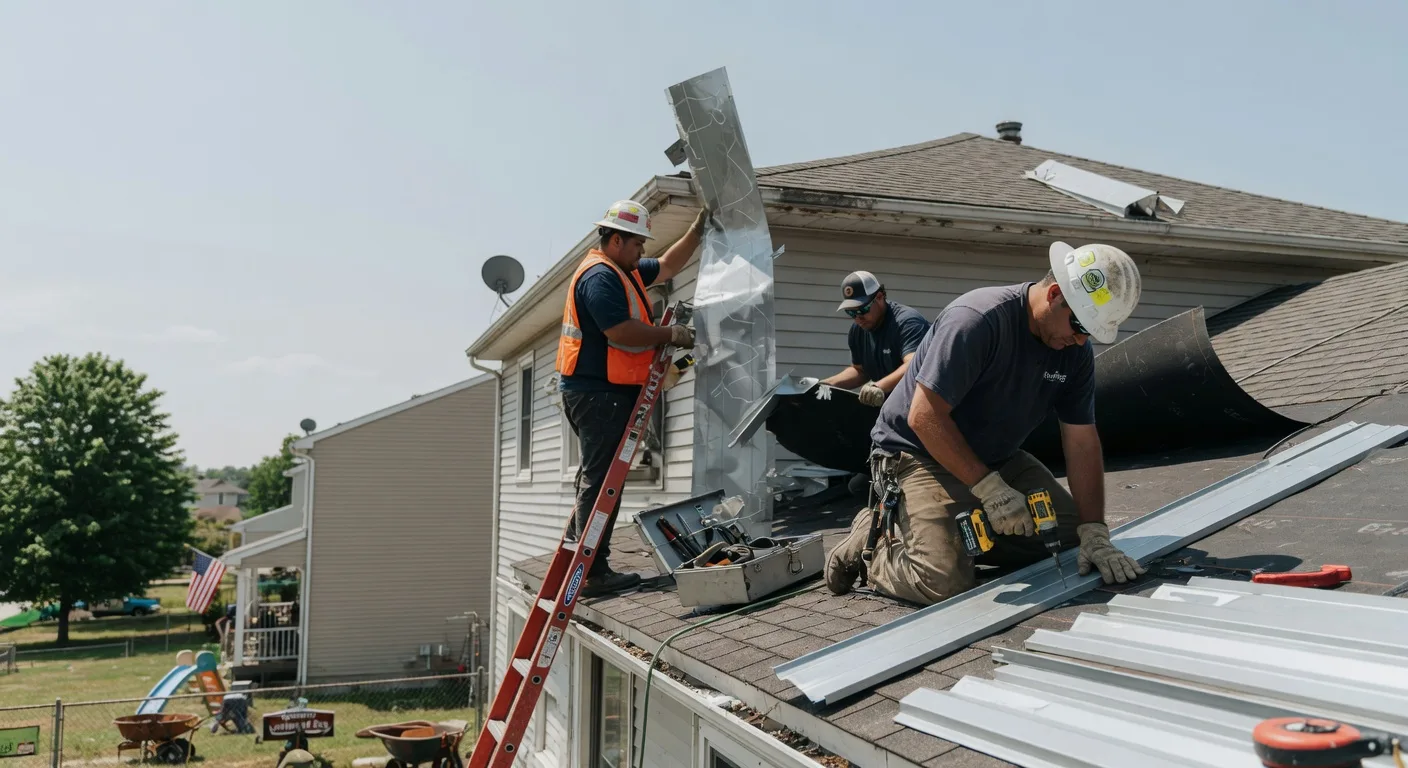 Storm Damage Metal Roof Repair in Bolton Landing, NY